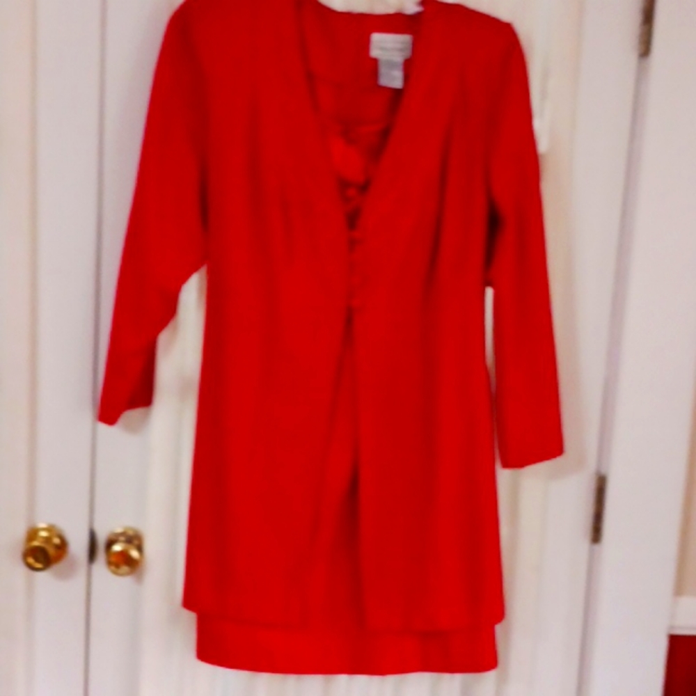 Beautiful red dress